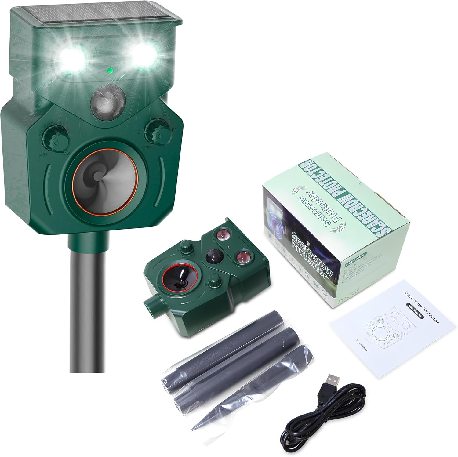 Premium Ultrasonic Animal Repellent for Effective Pest Control