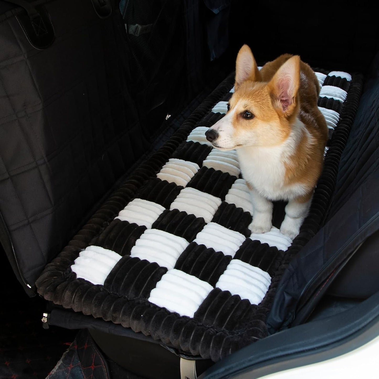 Dog Bed for Car Travel, Large Washable Non-Slip Mat for Pets