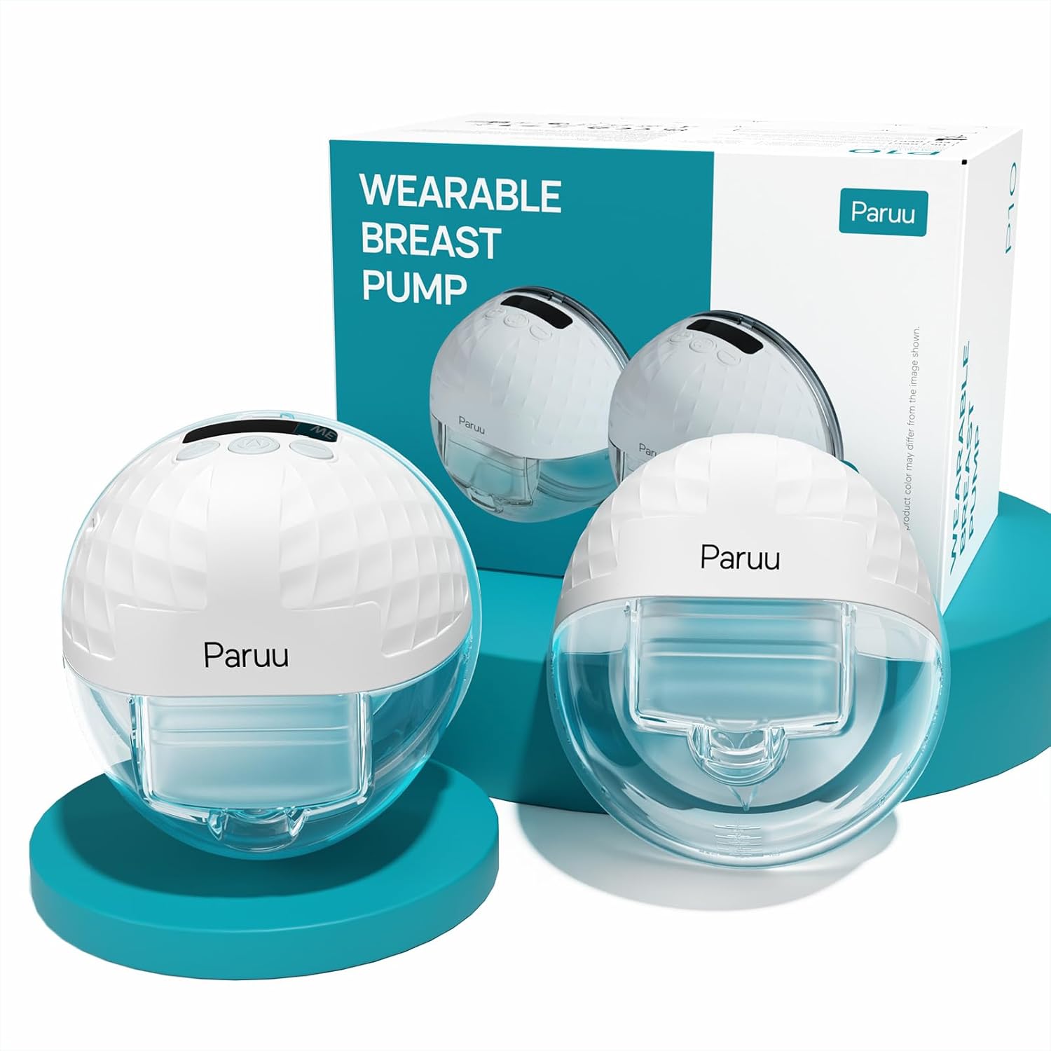 Paruu P10 Hands Free Breast Pump with Strong Suction & Modes