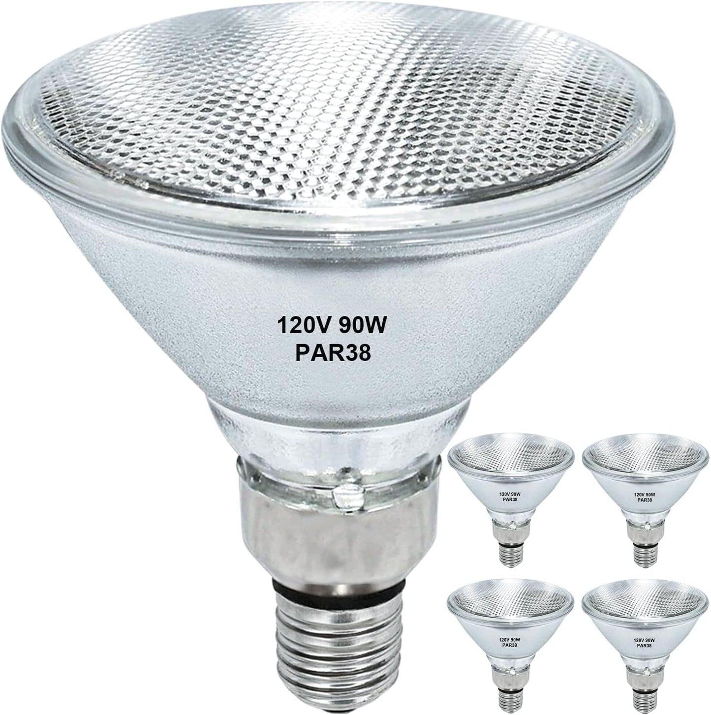 Dimmable PAR38 Halogen Flood Light Bulbs for Indoor and Outdoor
