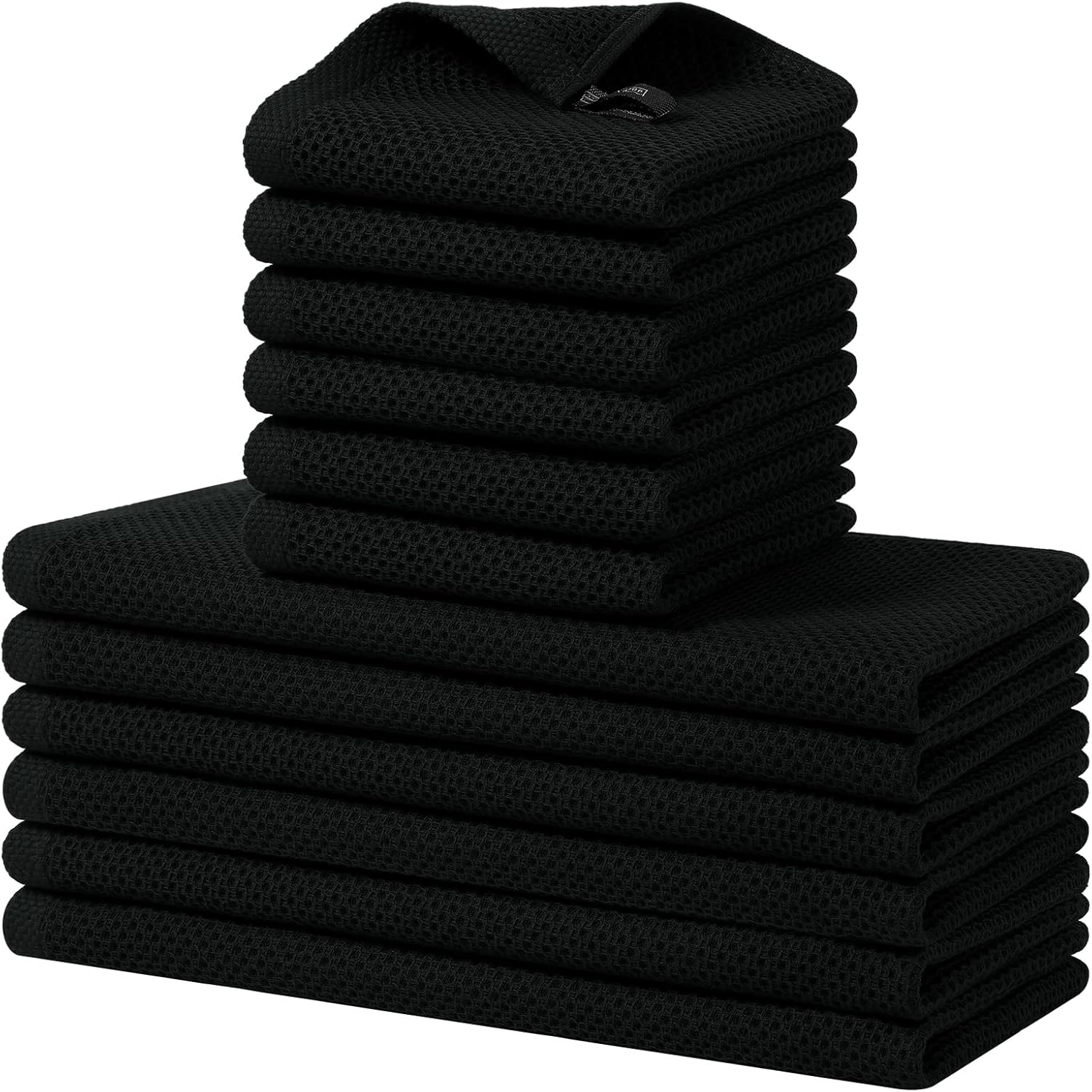 100% Cotton Kitchen Towels Set for Ultra Soft Absorbency