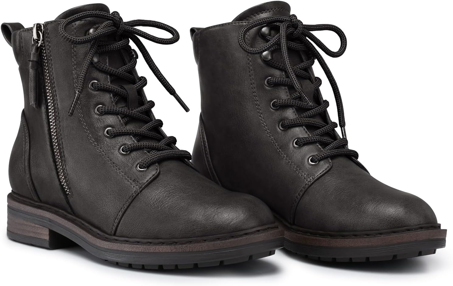 SHIBEVER Combat Ankle Boots for Women: Stylish Fall Footwear