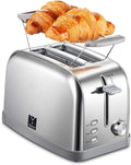 Retro Bagel Toaster 2-Slice, Extra Wide Slots - Compact 7-Setting