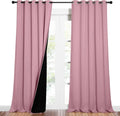 NICETOWN Total Shade Curtains and Draperies 62in x 95in - Full