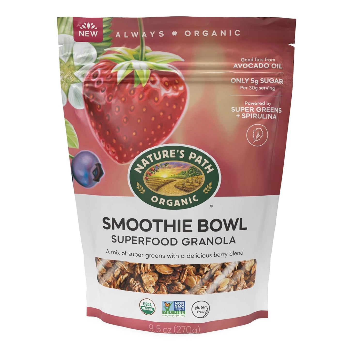 Nature's Path Organic Superfood Smoothie Bowl Granola Review