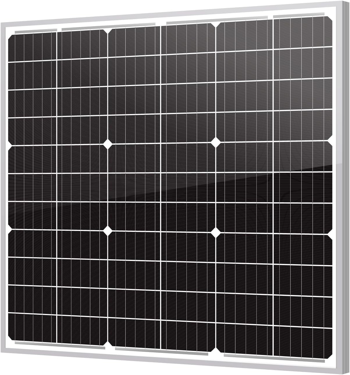 High-Efficiency 60 Watt 24 Volt Solar Panel for Off Grid Use