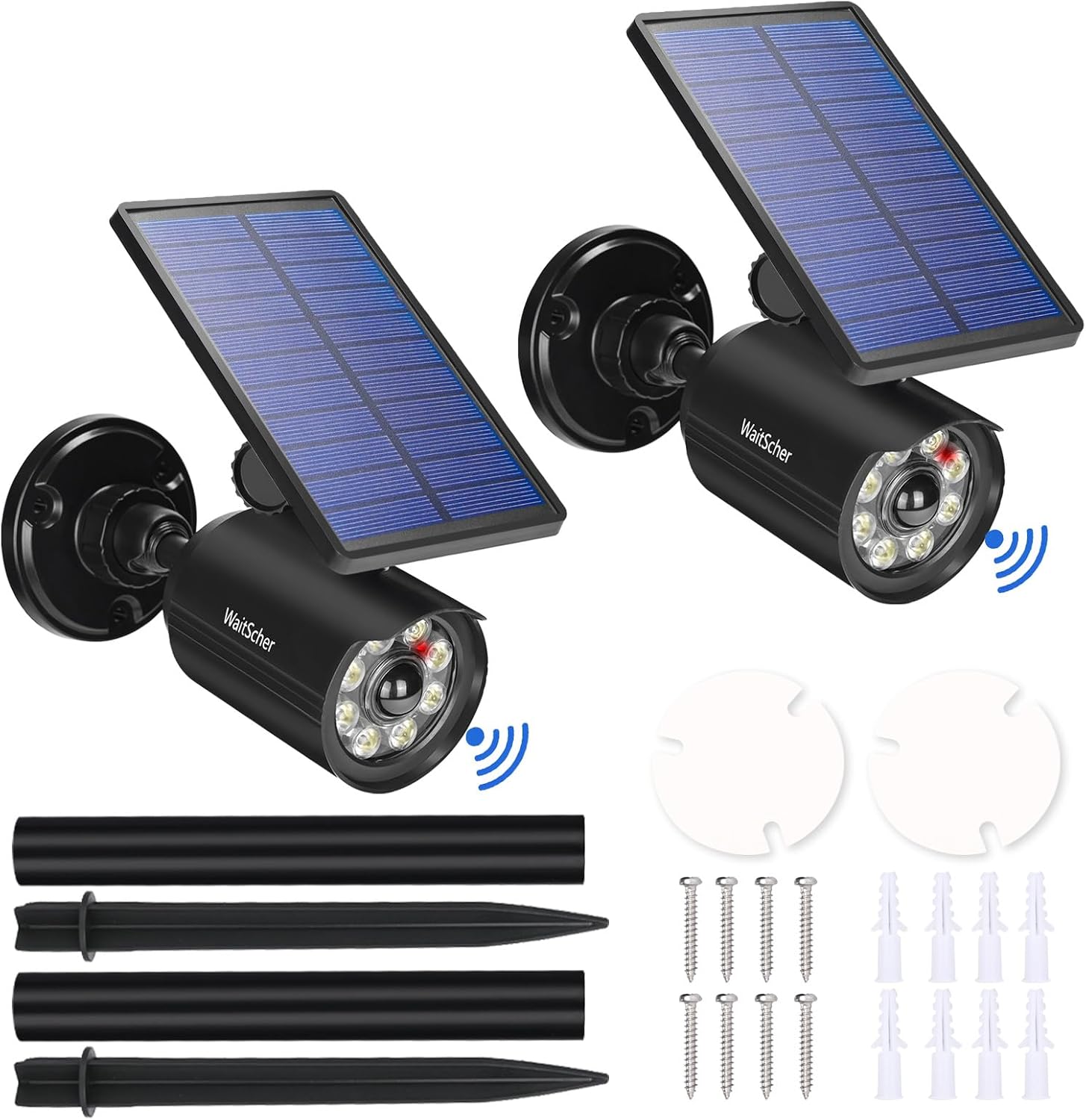 Solar Lights Outdoor Motion Sensor Flood Lights for Security