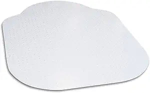 Evolve 42in x 56in Clear Office Chair Mat for Medium Carpets