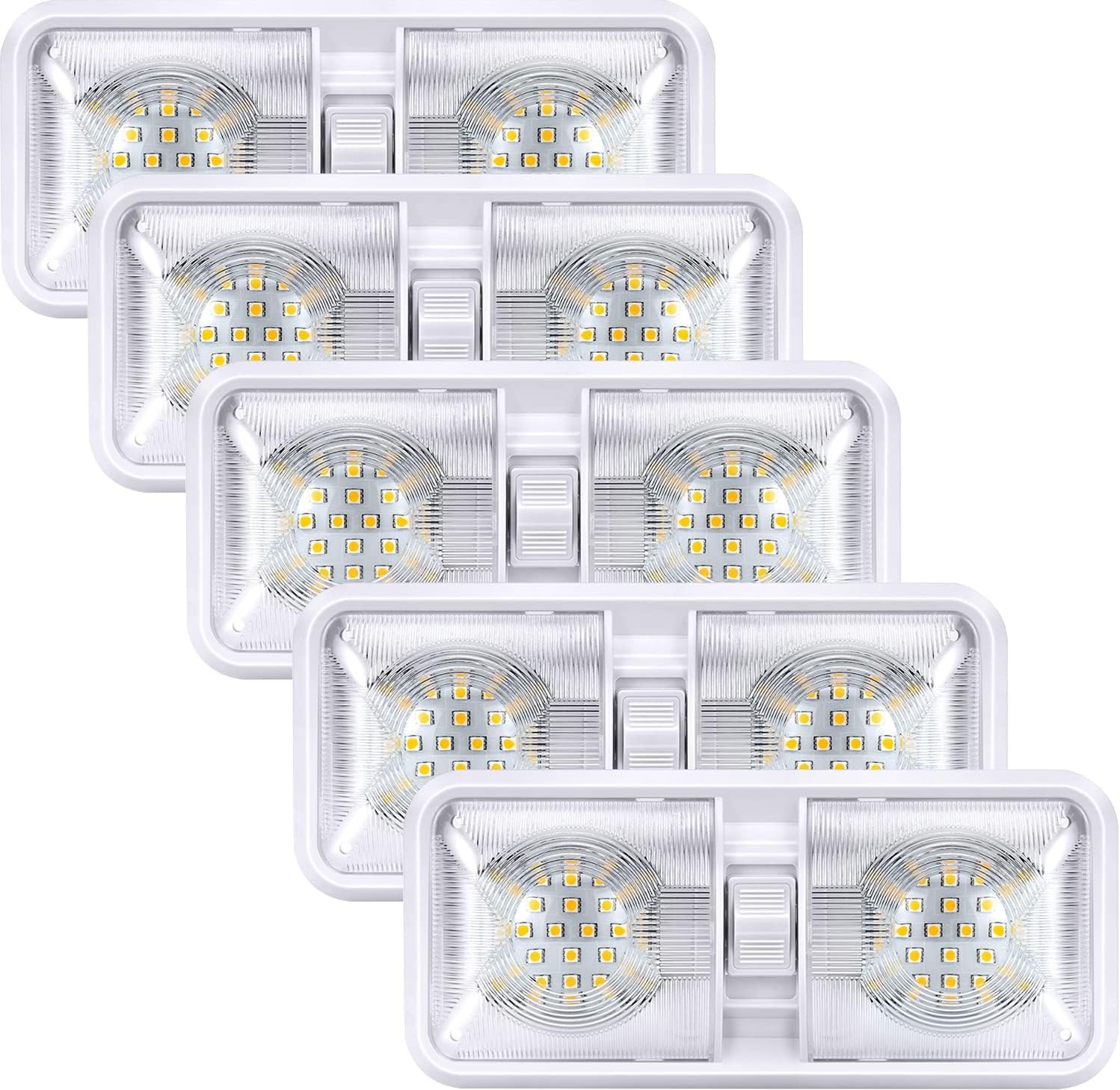 Kohree RV Lights Interior Upgrade 800 Lumens LED Ceiling Lights