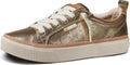 REED Women's Lay Day Dawn Leather Shoes - Hidden Wedge Comfort
