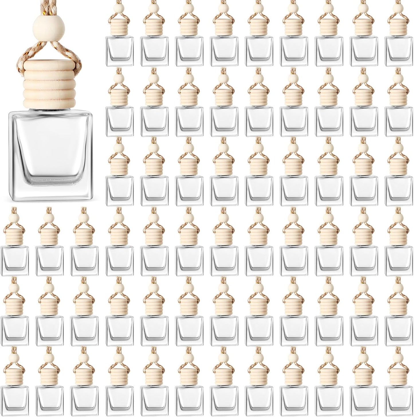BBTO 100 Pcs Oil Air Freshener Diffuser for Car Fragrance
