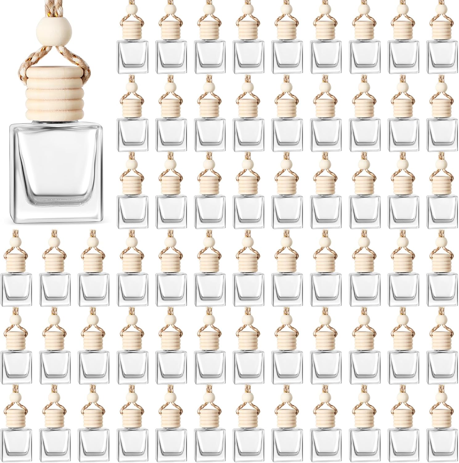 BBTO 100 Pcs Oil Air Freshener Diffuser for Car Fragrance