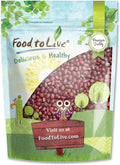 Adzuki Beans 5 lb Whole Dried - Raw Vegan Sproutable Beans