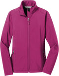 Port Authority Ladies Slim Fit Core Soft Shell Jacket - Sleek Warm