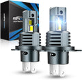 H4 Bulbs 800% Super Bright 48000LM 3-Min Plug-N-Play - Bright Night