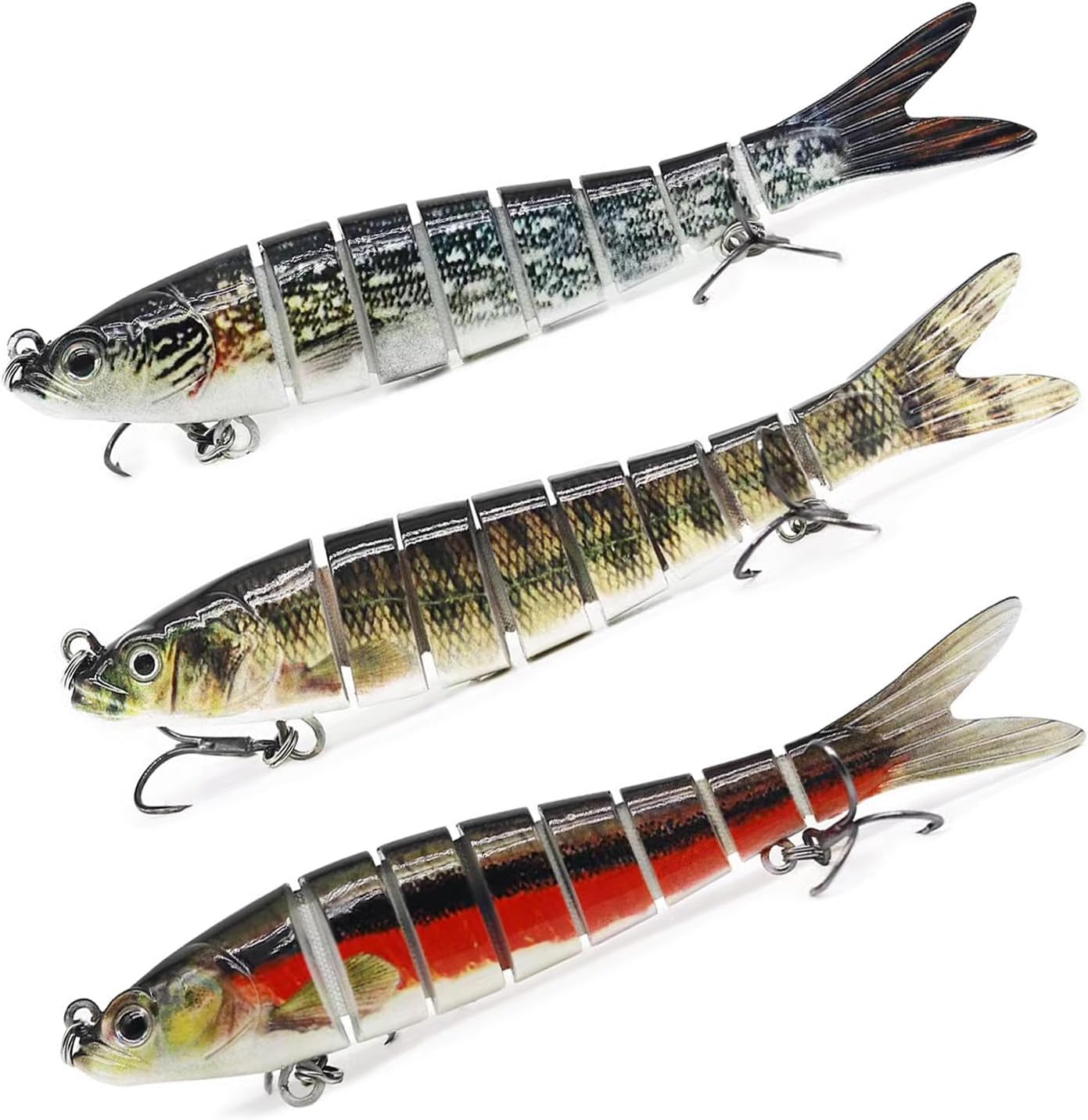 Lifelike Bass Fishing Lures Set - Yijiexun