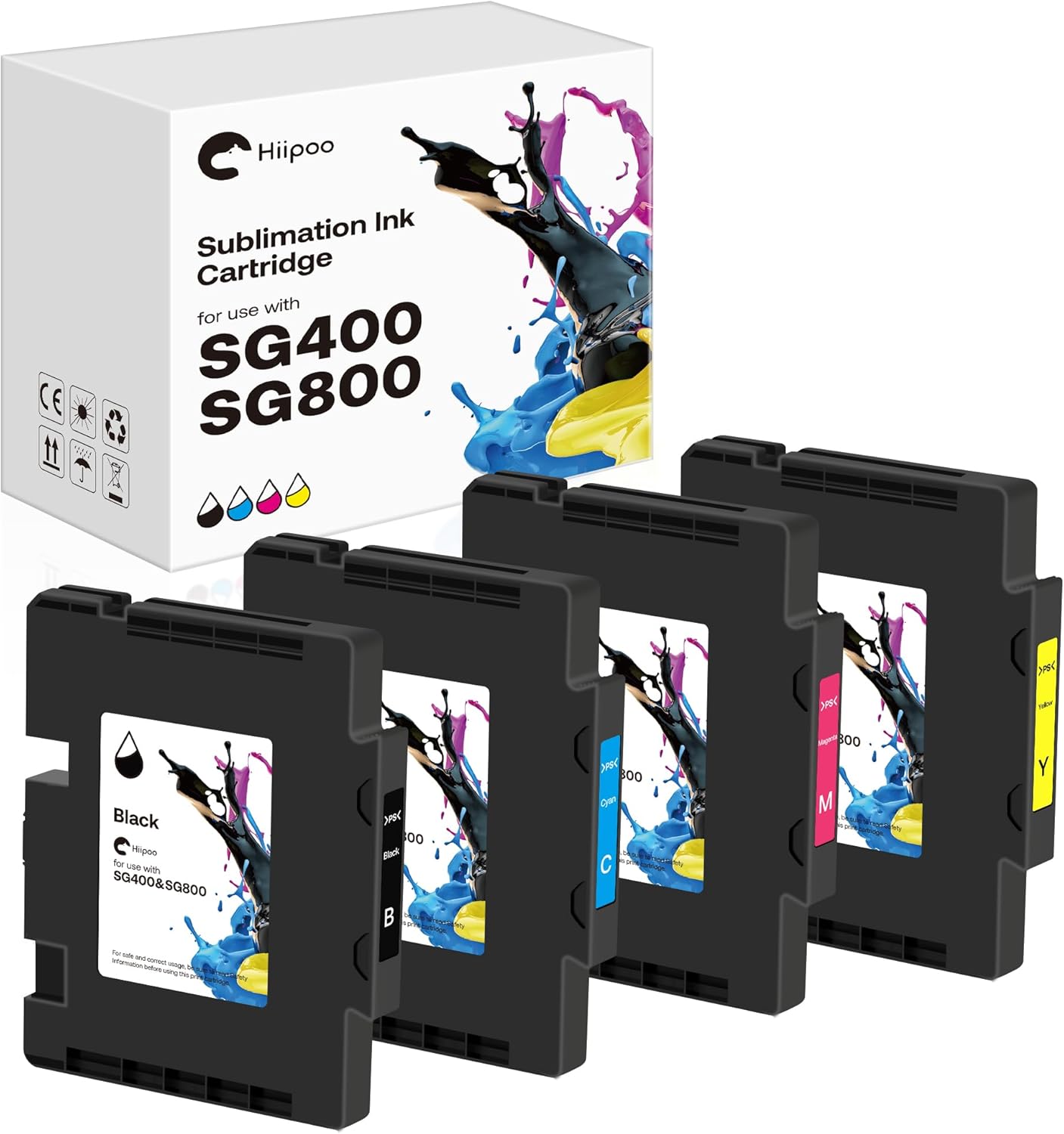 Hiipoo SG400 SG800 Sublimation Ink Cartridge for Vibrant Prints
