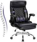 High Back Executive Leather Office Chair Ergonomic Computer Desk Chair