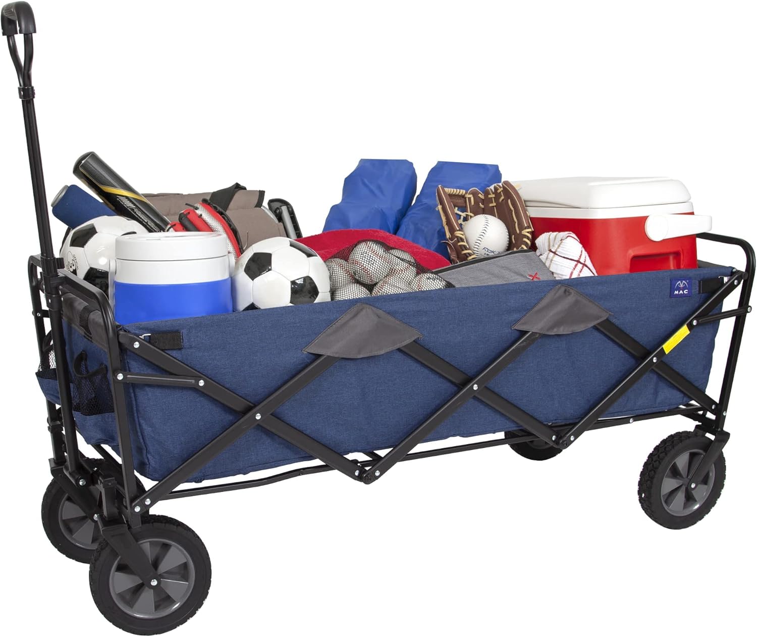 Collapsible Beach Cart - Heavy Duty Utility Wagon