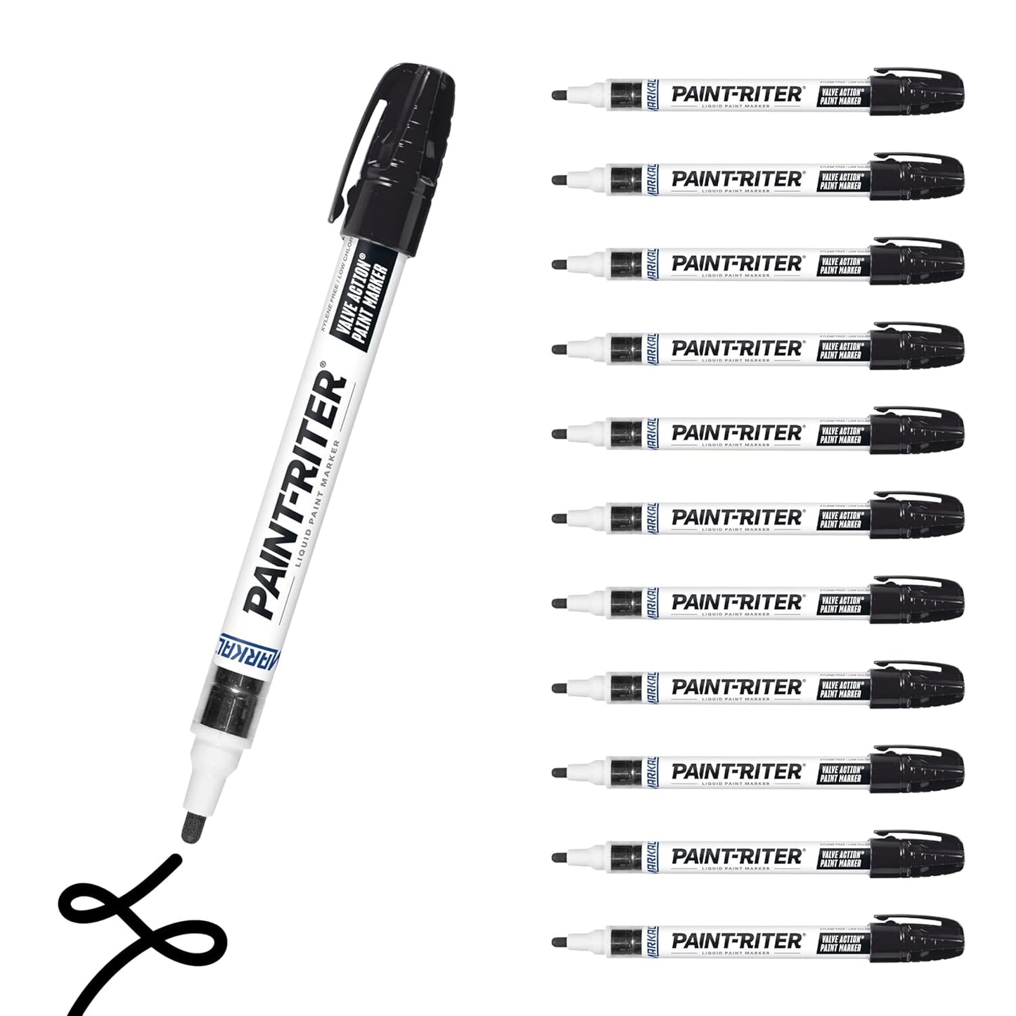 Markal 96823 Paint-Riter+ Valve Action Marker for All Surfaces
