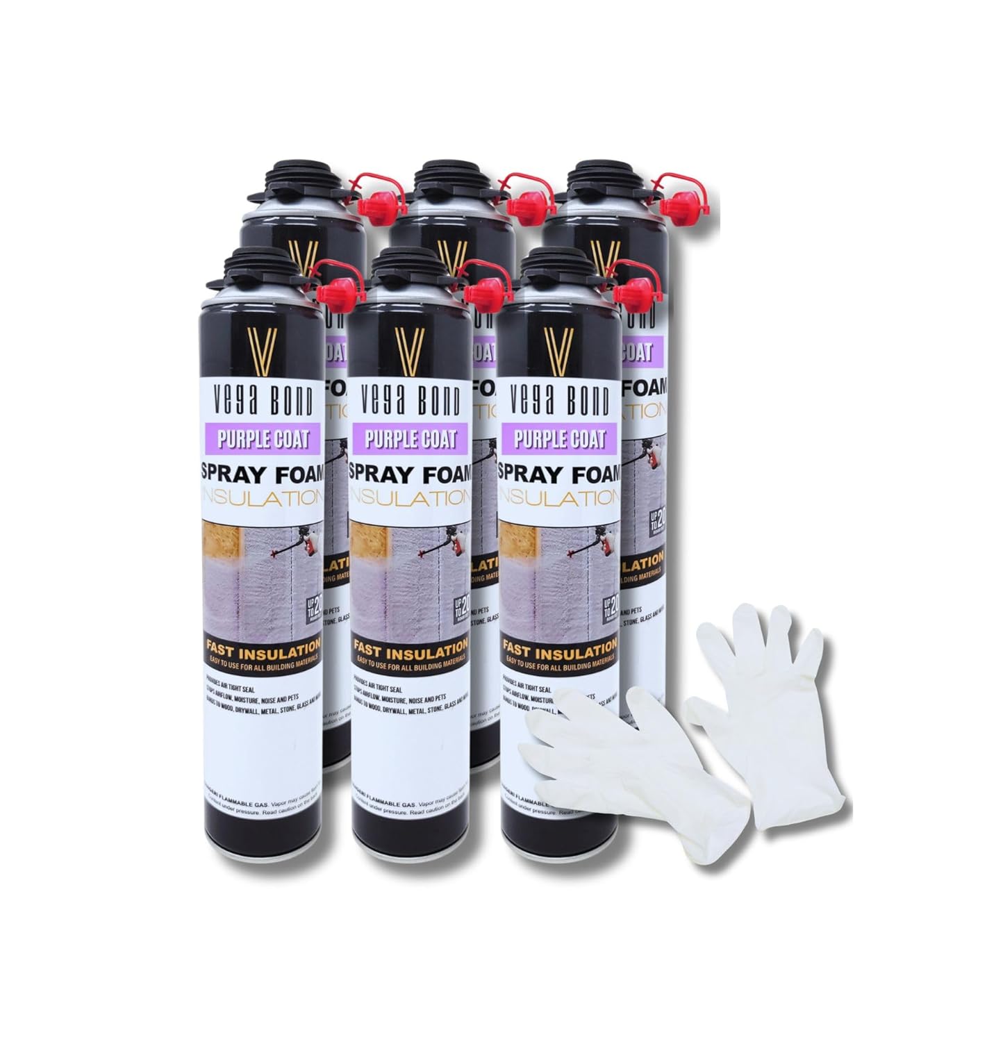 Vega Bond SF001 Premium Closed Cell Insulation Spray Foam