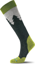 FITS Sierra Light Merino Wool Over-the-Calf Ski Socks - Lightweight