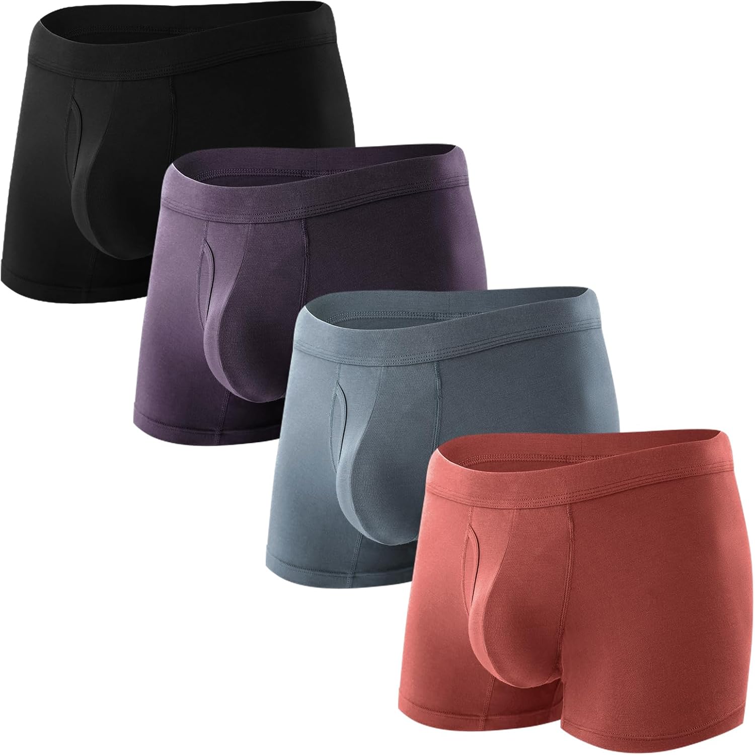 Bamboo Cool Mens Underwear Trunks for Ultimate Comfort and Support