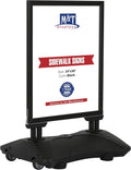 M&T Displays WindPro Lite Weather Resistant Outdoor Sign Holder