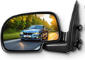 SCITOO Left Side View Mirror for 2003-2007 Chevy/GMC - Power Fold