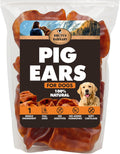 Whole Pig Ears for Dogs - All-Natural 100 Ct BRUTUS