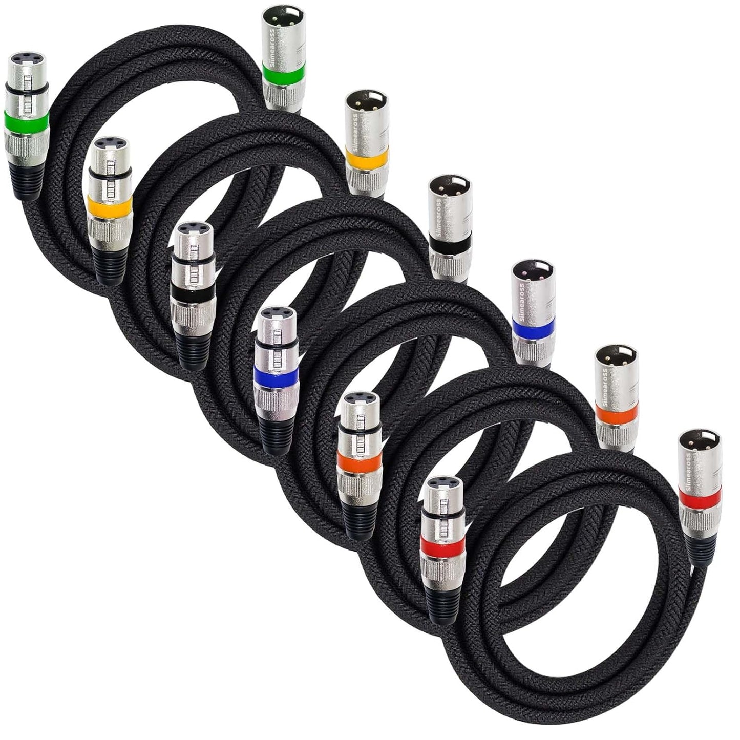 Siimeaross XLR Microphone Cable: 6FT Balanced Shielded