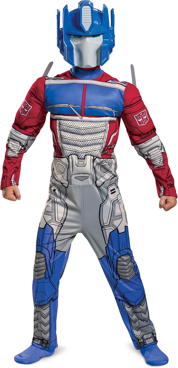 Transformers Muscle Optimus Prime Costume for Kids - Epic Fun