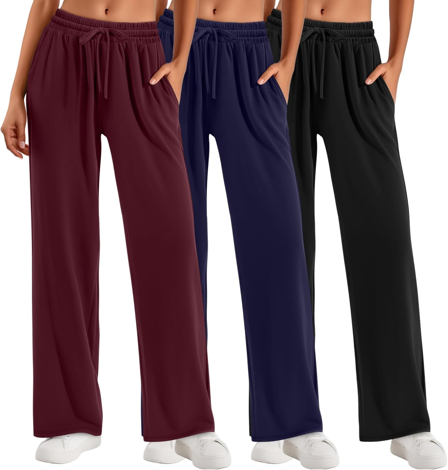 Neer Women's Baggy Sweatpants with Pockets for Cozy Comfort