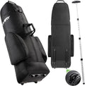 Padded Golf Club Travel Bag with Wheels - 1680D Oxford Protection