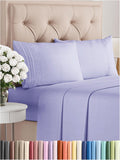 Cal King Size 4 Piece Sheet Set - Cooling Breathable Luxury