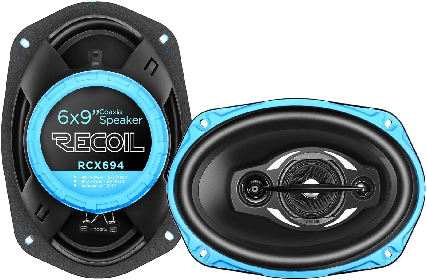 RECOIL RCX694 Echo Series 4-Way 6X9-Inch Car Speakers Review