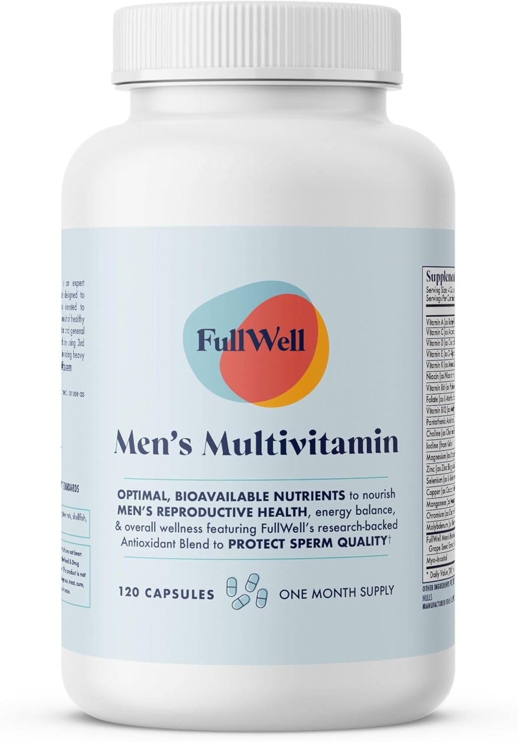 Men's Daily Multivitamin for Optimal Sperm Quality and Health