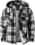 SCODI Men's Flannel Jacket for Insulated Winter Comfort and Style
