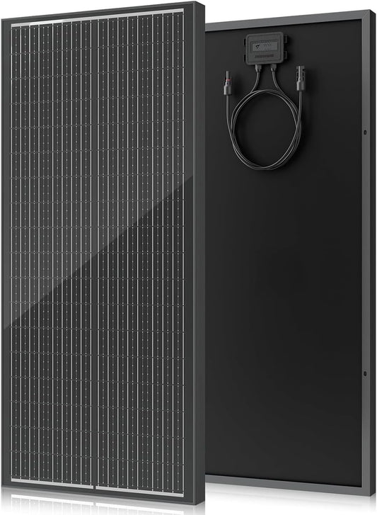 100 Watt Solar Panel with 25% Efficiency for Off-Grid Systems