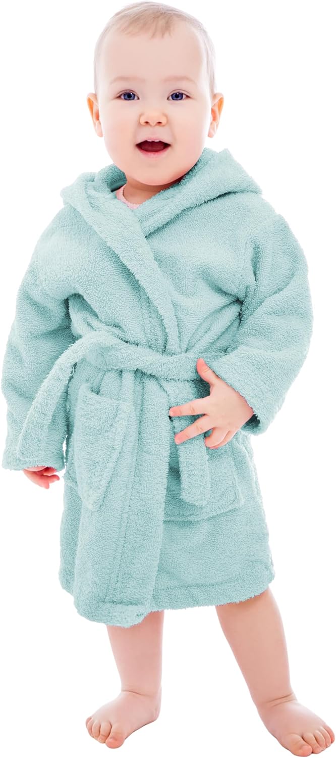 Organic Turkish Cotton Kids Bathrobe for Ultimate Comfort