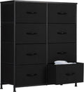 Sweetcrispy Dresser Fabric Storage Tower with 8 Drawers - Versatile