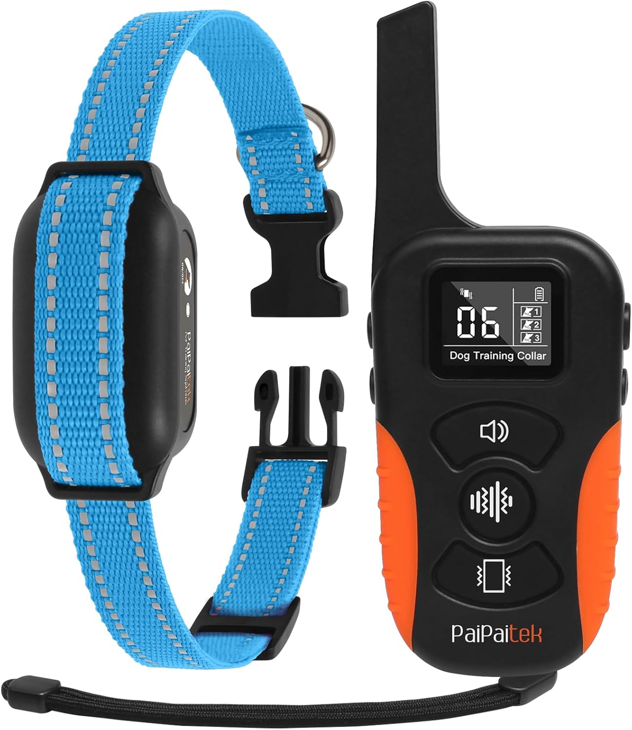 PaiPaitek No Shock Dog Training Collar for Effective Training