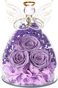 Angelic Preserved Rose Keepsake for Women - Lasting Floral Gift