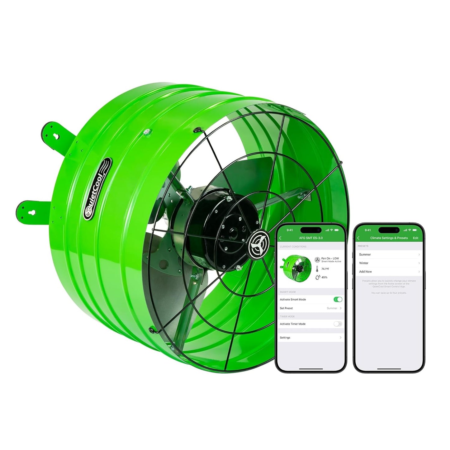 Quietcool AFG SMT ES-3.0 Smart Attic Fan with App Control