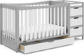 Graco Remi 4-In-1 Convertible Crib & Changer With Drawer - Versatile