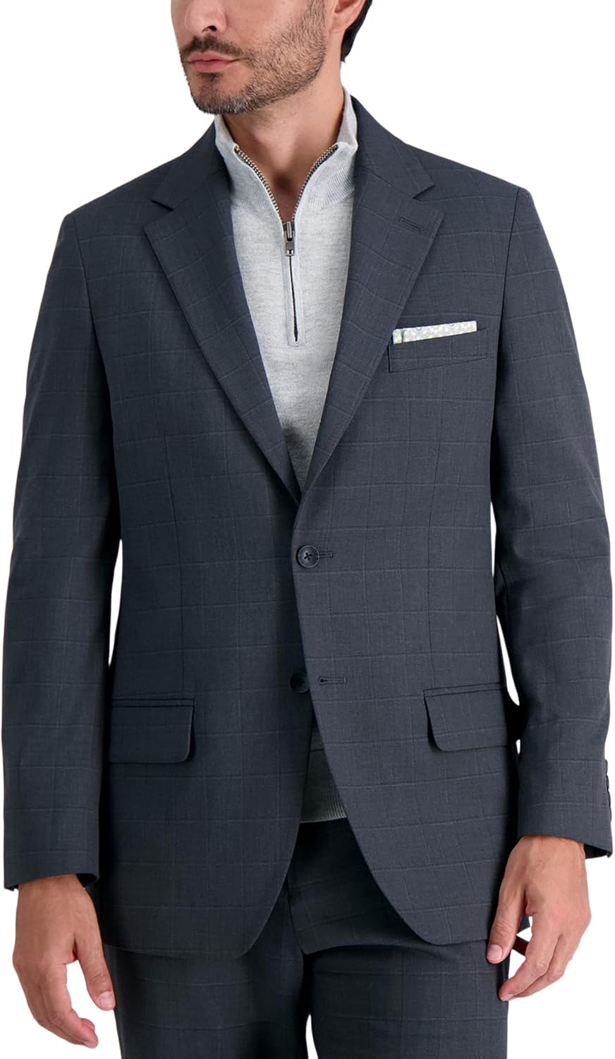 Haggar Men's Premium Stretch Tailored Fit Suit Separate Pants