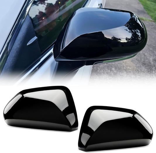 ACLONG Glossy Black Mirror Covers for Toyota Camry 2018-2025