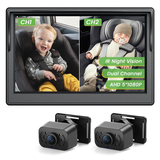 IPOZITO 5 HD Car Baby Camera with Night Vision