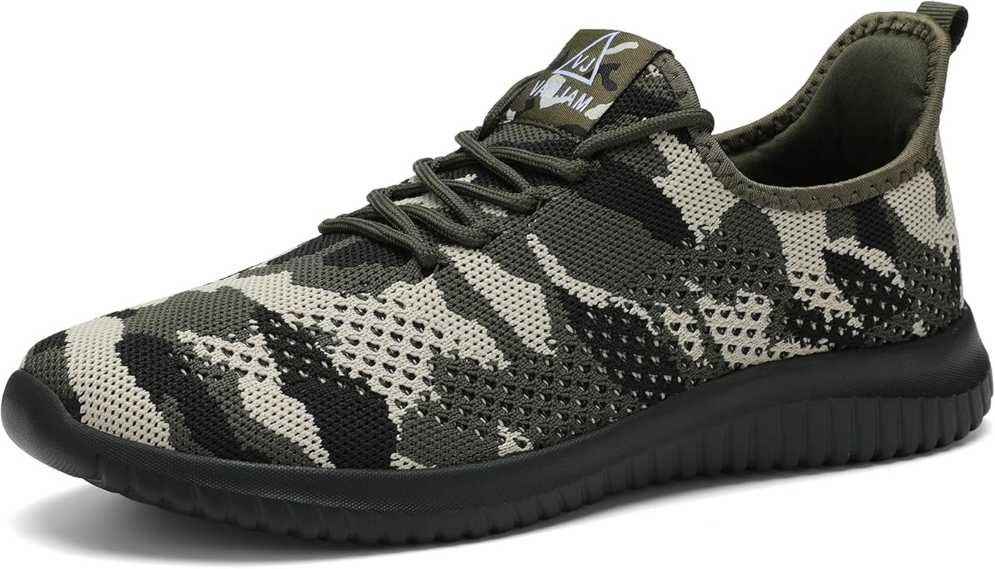 VAMJAM Men's Running Shoes Ultra Lightweight Breathable Sneakers