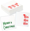 Winoo Christmas Cocktail Napkins - Festive 3-Ply Fun!